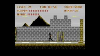 DANGEROUS RESCUE [C64] 2- Solid Iena Snake Distrugge il Big Boss (FINALE)