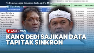 Data Tak Sinkron! Dedi Mulyadi Gunakan Data Oktober, Padahal Menkeu Purbaya Kritik Dana September