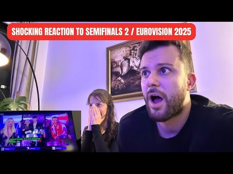 IMPACTANTE REACCIÓN EN DIRECTO A LOS RESULTADOS DE LA SEMIFINAL 2 // EUROVISIÓN 2025