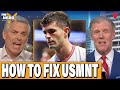 Colin Cowherd Alexi Lalas DEBATE How To Fix BROKEN USMNT Soccer Team THE HERD