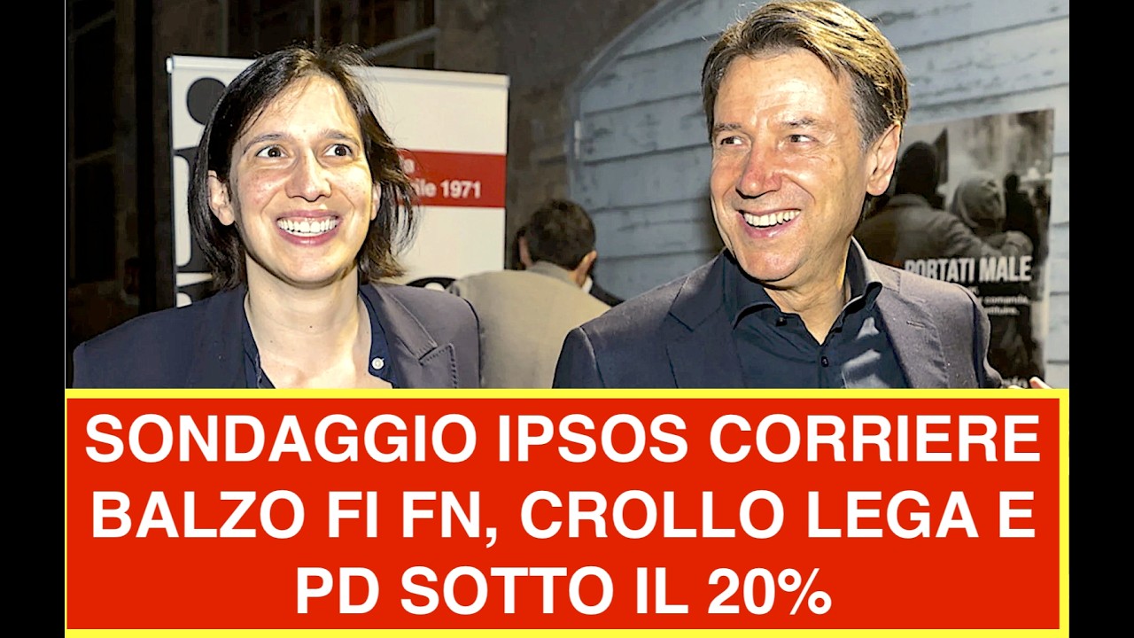 SONDAGGIO IPSOS CORRIERE BALZO DI FN, CROLLO LEGA E PD SOTTO IL 20%