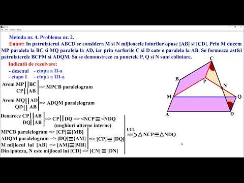 Metode de rezolvare a unor probleme de coliniaritate