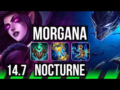 MORGANA vs NOCTURNE (JGL) | 5/2/17, Rank 8 Morg | EUW Master | 14.7