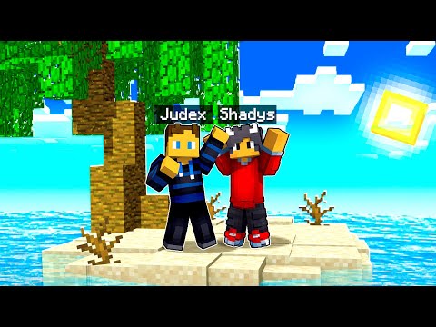 Strandet På En ØDE Ø Med Shadys I Minecraft!