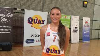 Natalia Błaszczak - najszybsza na parkiecie koszykarka MUKS Poznań