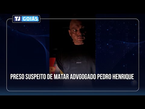SUSPEITO DE ASSASINAR ADVOGADO EM APARECIDA DE GOIÂNIA É PRESO EM MARA ROSA
