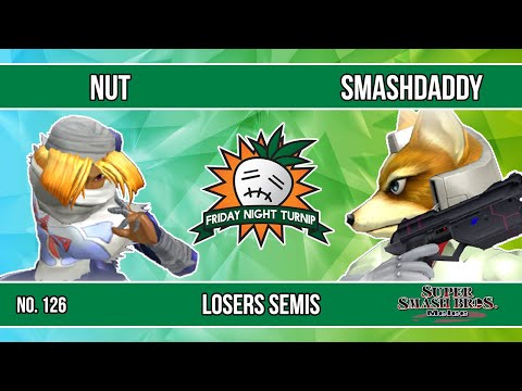 FNT #126 - Nut (Sheik) VS Smashdaddy (Fox) - SSBM - Losers Semis