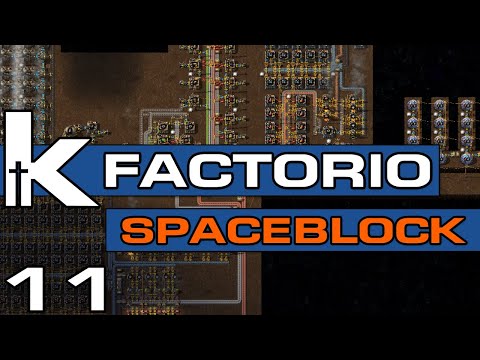 Factorio Spaceblock - Ep 11 | Blue Science | Modded Factorio 0.18