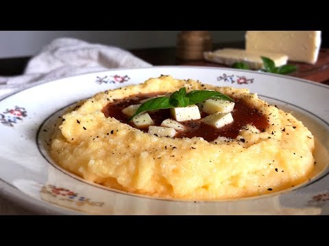 Polenta con Salsa y Queso - #LaNOReceta - CUKit!