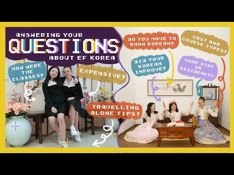 ✨Answering Your Korean Study Abroad 25+ Questions!✨ || 🦋EF SEOUL🦋 || MOLEY 두더지
