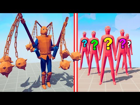 FLAIL MASTER TEAM vs RANDOM TEAM | TABS - Totally Accurate Battle Simulator