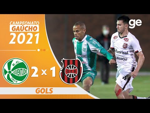 JUVENTUDE 2 X 1 BRASIL DE PELOTAS | GOLS | 11ª RODADA GAÚCHO 2021 | ge.globo