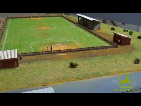 Diorama del primo stadio della Juventus in scala Z!