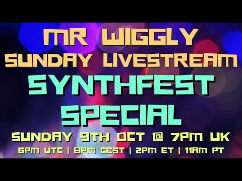SUNDAY LIVESTREAM SYNTHFEST SPECIAL!