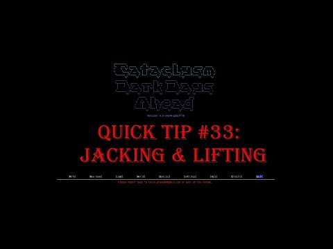 Cataclysm Quick Tip #33 - Jacking & Lifting
