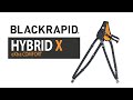 BLACKRAPID Hybrid X for "eXtra Comfort." Carry 2 cameras comfortably.