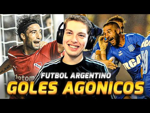 GOLES AL ULTIMO MINUTO DEL FUTBOL ARGENTINO