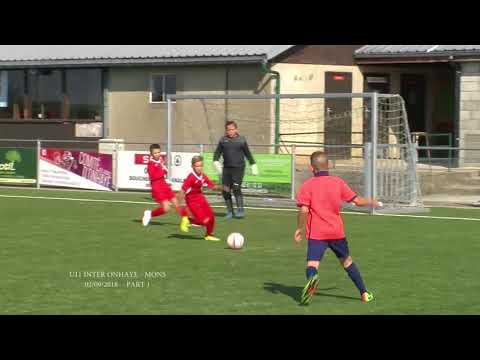 20180902 U11 INTER ONHAYE MONS PART 1