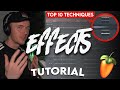 10 EFFECTS TO MAKE YOUR BEATS MORE INTERESTING FL Studio Effects Tutorial