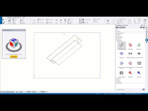 Mpd Edit. Rotate the 3D drawing view.