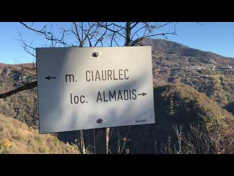 TRAVESIO - versante orientale del Monte Ciaurlec: Praforte, Osservatorio Tigre,  fontana Racli