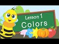 Colors. Lesson 1. Educational video for children (Early childhood development).