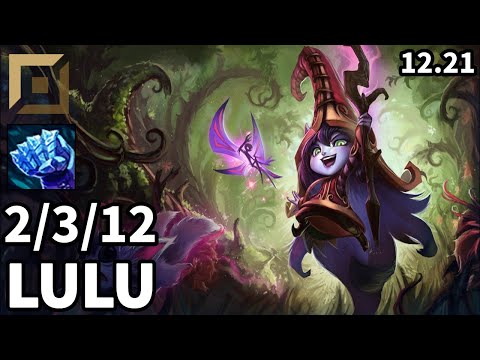 Lulu Top vs Rumble - KR Master | Patch 12.21