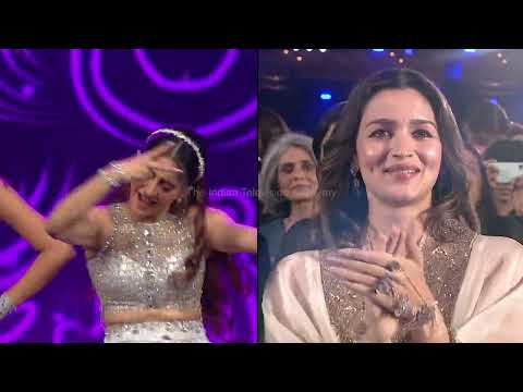 Shivangi Joshi and Nia Sharma celebrating Alia Bhatt’s journey through their performance.