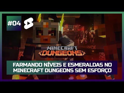 Farming Levels and Emeralds in Minecraft Dungeons Effortlessly #shorts