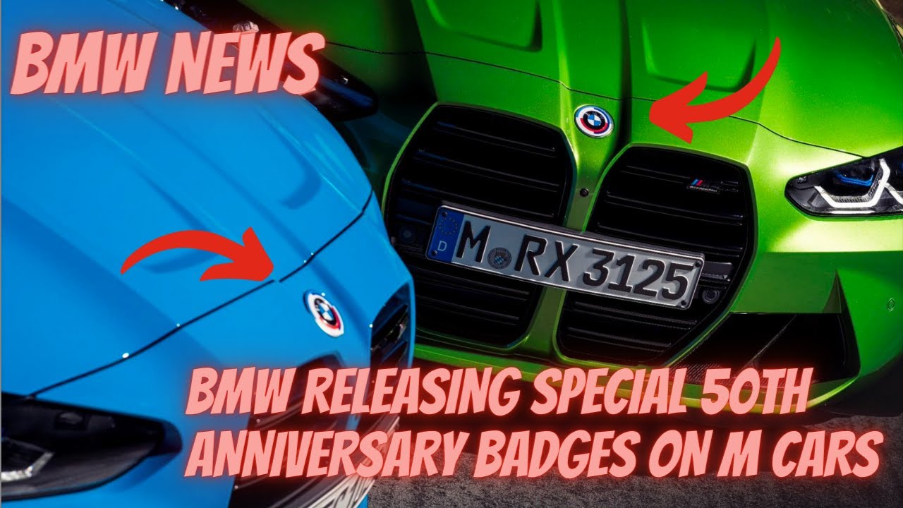 Watch video BMW M 50 Year Anniversary - Special Emblem Offer Now BMW M 50 Year Anniversary - Special Emblem Offer