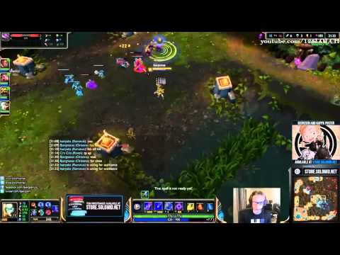 Bjergsen Orianna vs Syndra - Mid 2014 [ReplayLoL]