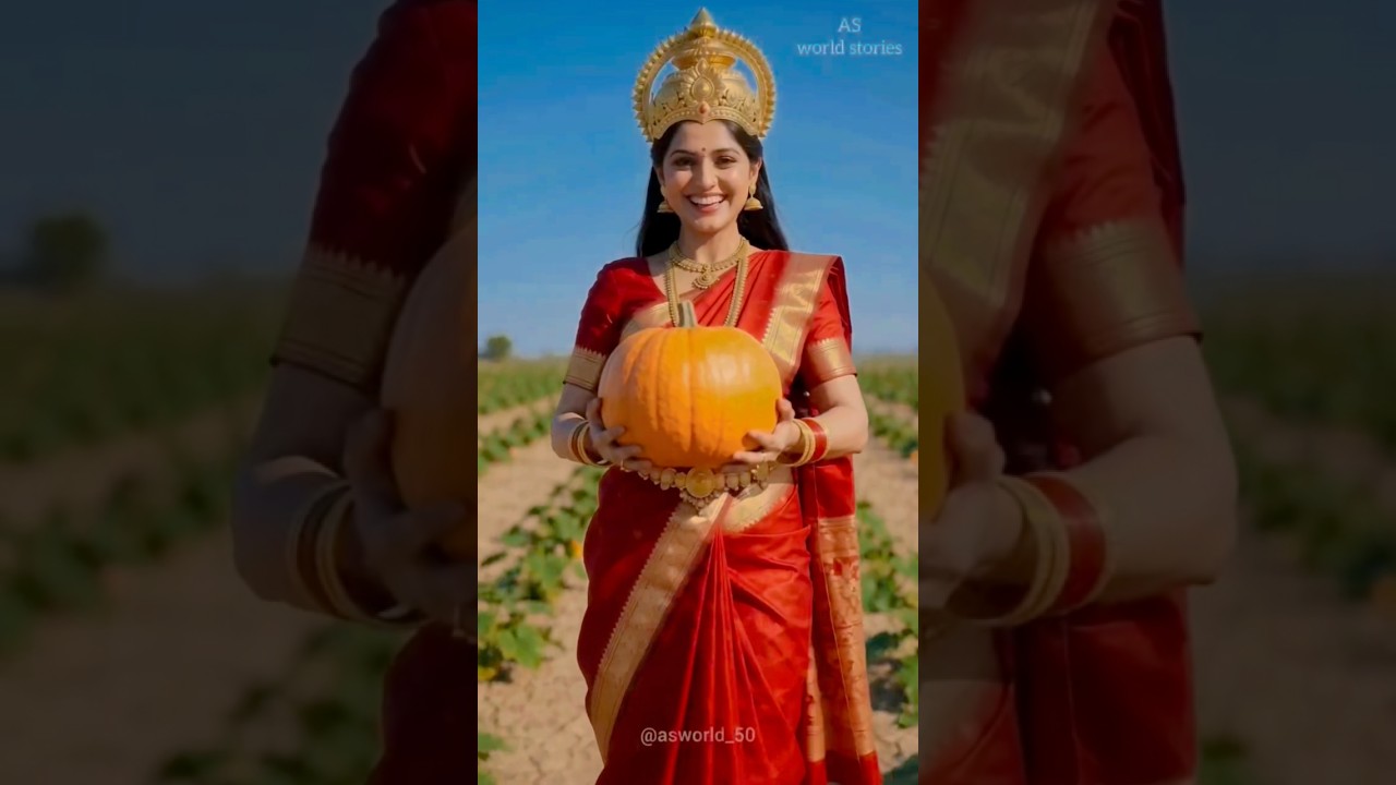 माता लक्ष्मी का कद्दू 🍊 Vs चुरैल का कद्दू #trendingshorts #foryou #explorepage #indiasupport #shorts