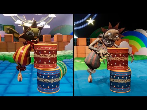 How SPLOINKUS vs Nightmare SUNDROP CLEAN UP the MESS made by Gregory – FNAF Security Breach