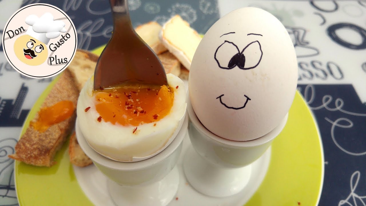 Frühstückseier (verschiedene Härtegrade) || Heißluftfritteuse (Airfryer)