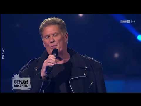David Hasselhoff - Medley. Crazy For You & Looking For Freedom | Der große Schlagerabschied | 2023