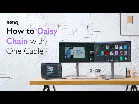 Daisy Chain: One Cable to Easily Connect All Your Monitors How to Video