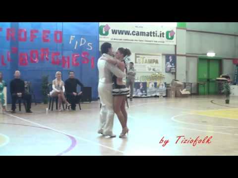 DANIELA mazurka ballata dai maestri Volmer e Martina alla Gara del Trofeo Borghesi 11 marzo 2012