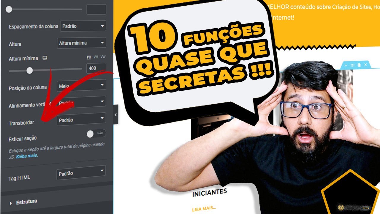 SÓ AVANÇADO! 10 Funções ESCONDIDAS Sobre o Plugin Elementor Que Pode Te Ajudar e Muito