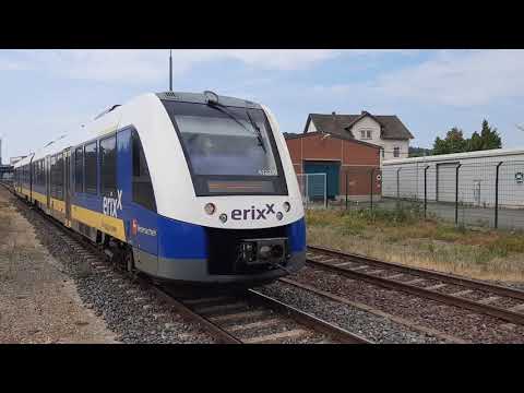 Aankomst RB 43 (Erixx) richting Vienenburg op station Oker [13-8-2020]