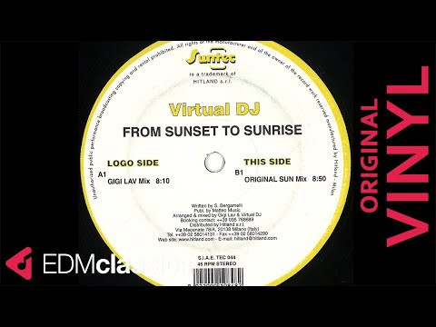 Virtual DJ - From Sunset To Sunrise (Gigi Lav Mix) (2001) - VINYL