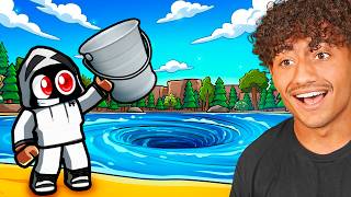ROBLOX DRAIN THE LAKE!