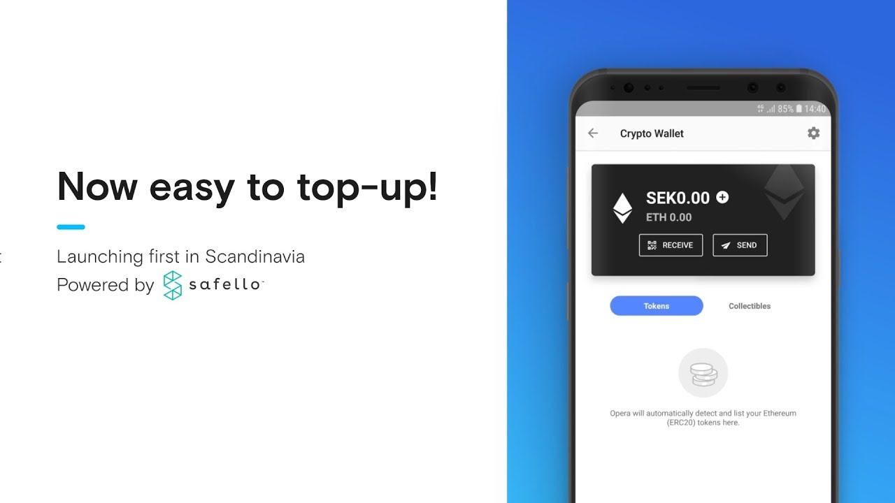 Opera Browser for Android - from zero to crypto in less than 60 seconds | Opera - YouTube