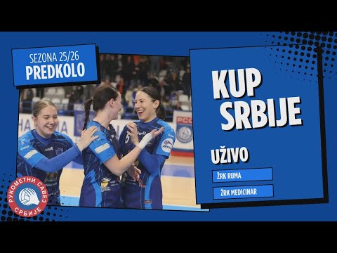 ŽRK Ruma (Ruma) - ŽRK Medicinar (Šabac) UŽIVO (28.01.2026)