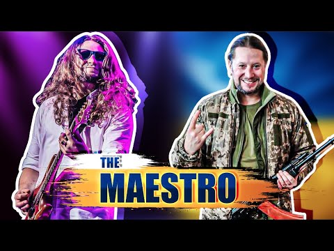 Ukrainian guitar warriors. They forge metal on the frontline. The story of Maestro