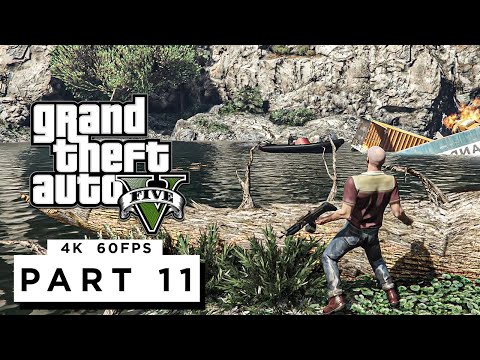 GRAND THEFT AUTO 5 PS5 ENHANCED Walkthrough Gameplay Part 11 - (4K 60FPS) - No Commentary