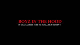 Meek Mill, Ty Dolla $ign & Pusha T - Boyz In The Hood (dirty) with lyrics