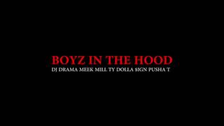 Meek Mill, Ty Dolla $ign & Pusha T - Boyz In The Hood (dirty) with lyrics