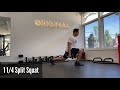 1 1/4 Split Squat 廣東話旁白 | #AskKenneth