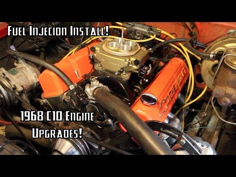 1968 C10 Holley Sniper EFI Install!