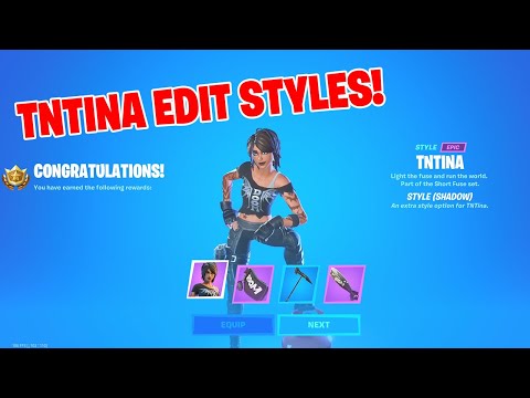 How to Unlock Ghost or Shadow TNTina Edit Styles.! (Chapter 2 Season 2) Fortnite Battle Royale